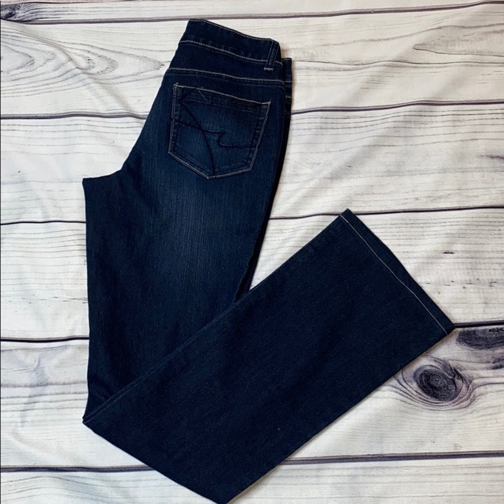 KENNETH COLE WOMEN'S BOOTCUT JEANS IN BLUE SIZE 25 - Picture 4 of 6